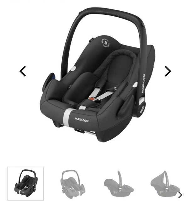 Maxi-Cosi Rock I-Size ISOFIX Baby Car Seat Group 0+ Newborn-13kg Essential Black