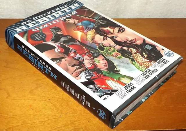 DC UNIVERSE REBIRTH OMNIBUS Vol 1 G. Johns, Snyder, Rucka (2016, Hardcover)