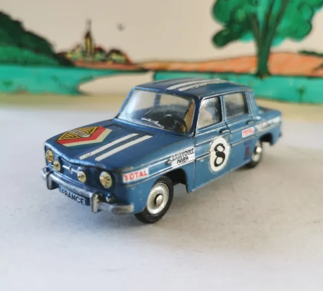 Dinky Toys -  Renault R8 Gordini - Réf 1414 - Fabriqué en France par Meccano