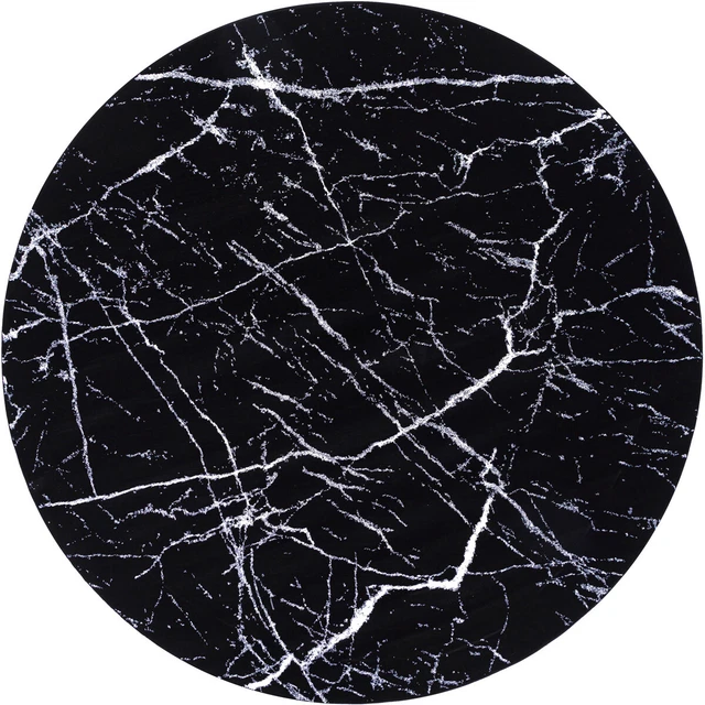 Surya CPO3858-710RD Contempo 94 X 94 inch Black Rug in 8 Ft Round, Round