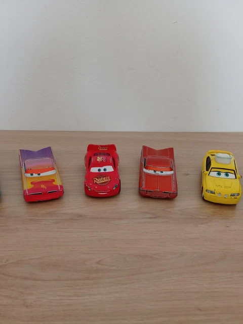 Lot de 6 voitures métal - Disney Cars Rare (B)