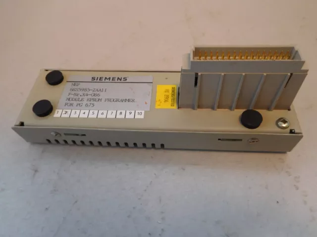 Siemens 6ES5985-2AA11 MEP Module Eprom Programmer for PG 675 E-Stand: 2