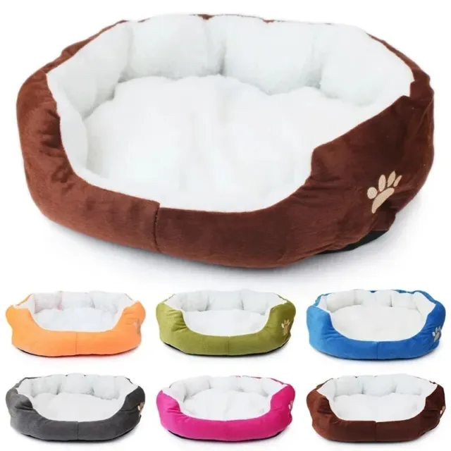 Kennel Cat Basket Beds Pet House Nest Dog Bed Mat Pad for Small Dogs Yorkie Chih