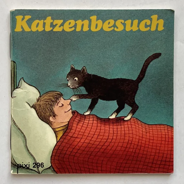 Pixi - 296 - Katzenbesuch - 1. Auflage von 1980 - Preisangabe auf der Rückseite