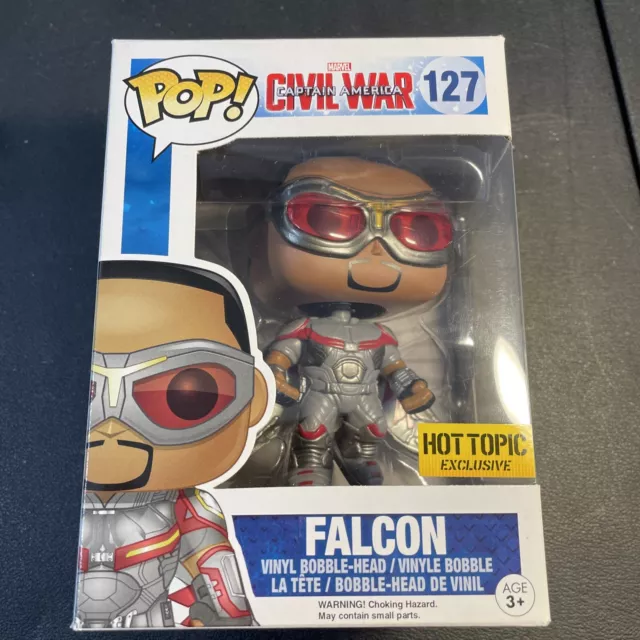 Funko Pop! Marvel - Captain America Civil War - Falcon (Hot Topic Exclusive) 127