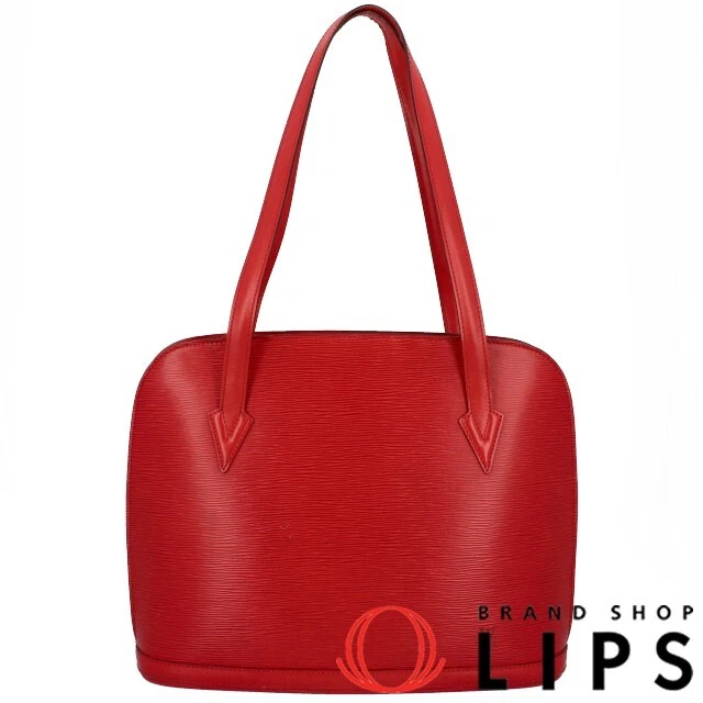 Louis Vuitton Lussac Epi Ladies Shoulder Bag Castilian Red Discontinued Product