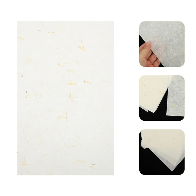 120 Fogli Carta Di Riso Cinese 38x27cm - Per Calligrafia E Pittura, Carta Xuan Assorbente
