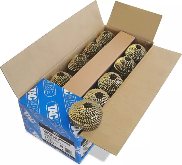 Tacwise 1006 Typ 2,1x45mm verzinkt konisch Top Spulennägel 16° geneigt 14400