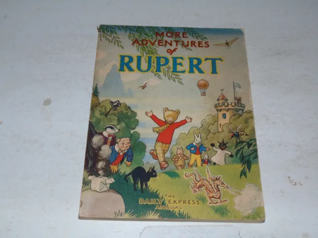 Rupert Bear Annual - 1947 - Inscribed - Not price clipped - A Nice example