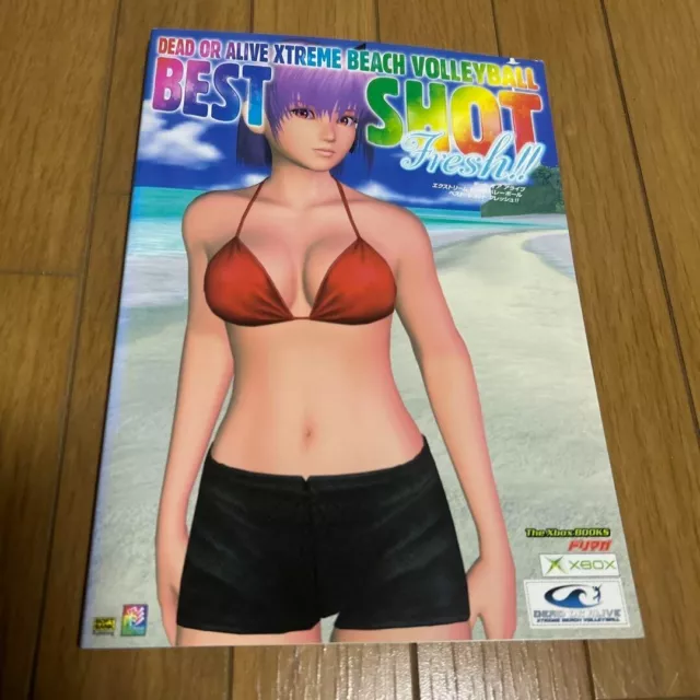 Dead or Alive Xtreme Beach Volleyball BEST SHOT Fresh!! Xbox Strategy Book Japan