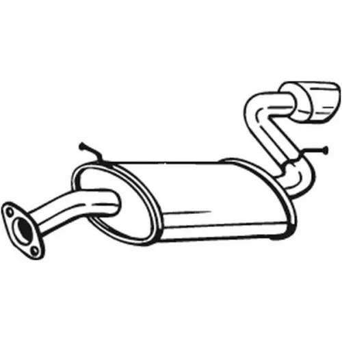 1 silenziatore Bosal 128-005 adatto per Chevrolet