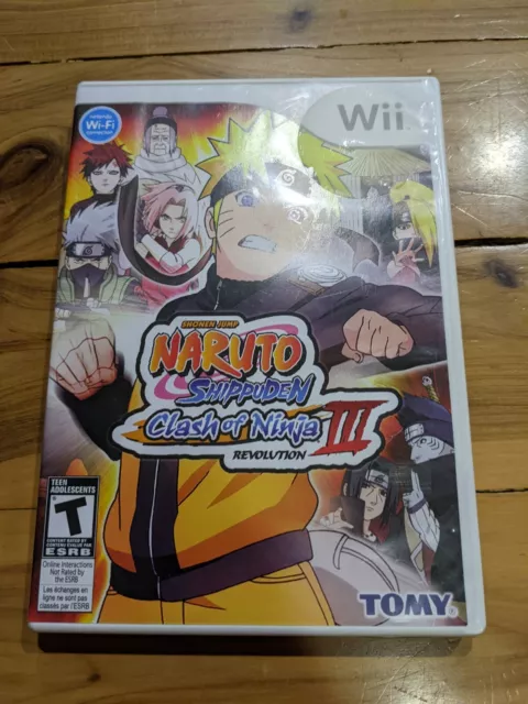 Naruto Shippuden: Ryujinki Nintendo Wii Japan Import US Seller