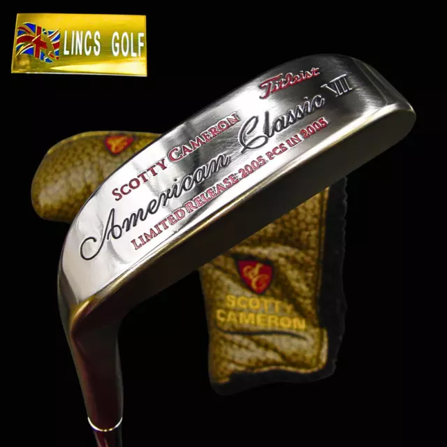 Scotty Cameron Titleist American Classic VII Putter 90cm Steel Shaft + HC Scotty Cameron Titleist American Classic VII Putter 90cm Steel Shaft + HC