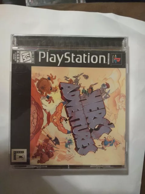 Manual usado y estuche para Herc's Adventures (Sony PlayStation 1, 1997) sin juego