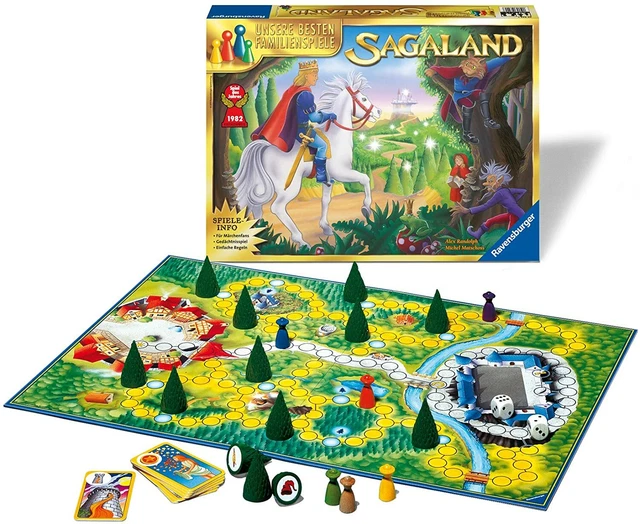 Ravensburger 26424 Sagaland Familienspiel Gesellschaftsspiel ab 6 Jahre 3