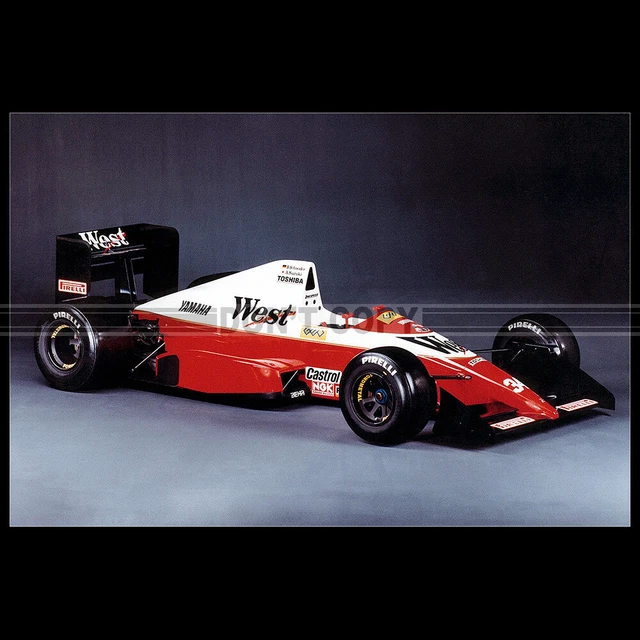 1989 ZAKSPEED 891 Formula One Racing Car F1 Grand Prix Photo A.018901