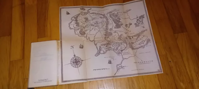 JRR Tolkien Il Signore Degli Anelli Rusconi edizione 1990 con mappa