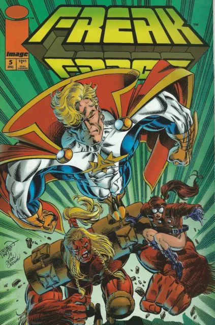 Image Comics Freak Forse  Volume 1 Issue 5 First Printing April 1994