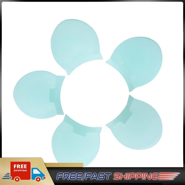 5pcs Clarinet Thumb Rest Covers Finger Rest Protective Pads (Light Blue)