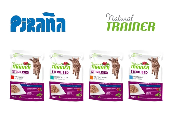 Natural Trainer Adult Cat Sterlised 85gr