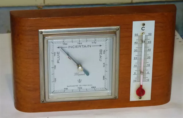 Thermomètre Marine à poser en bois : déco made in France