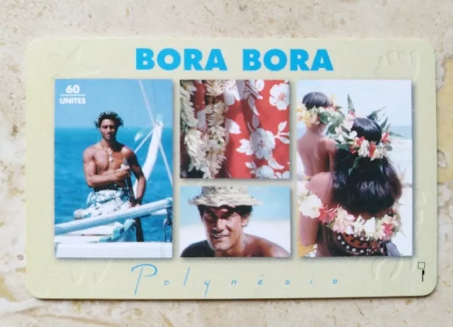 TELECARTE POLYNESIE FRANCAISE PF39 Bora Bora. Gem1B