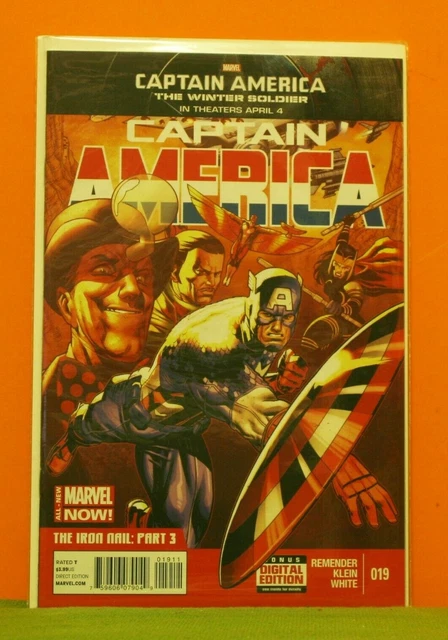 Captain America  #19 Marvel 2014 *Buy 1 Comic Get 1 Comic Free +Free Ship