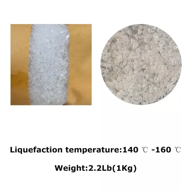 2.2Lbs/1Kg White Clear Hot Melt Glue Pellets for Binder Thermal Binding Machine