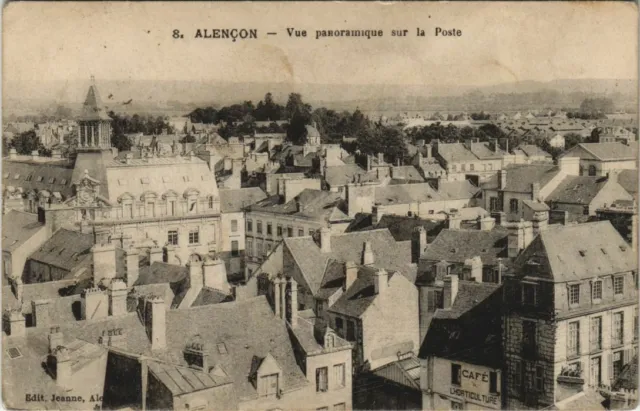 CPA ALENCON - Vue panoramique sur la Poste (138386)