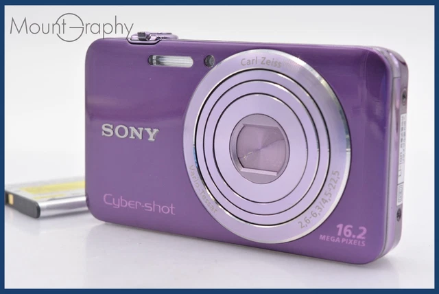 【極美品】SONY Cyber-shot DSC-WX30　バイオレット SONY Digital Camera Purple Cyber shot DSC-WX30 5.0x Optical
