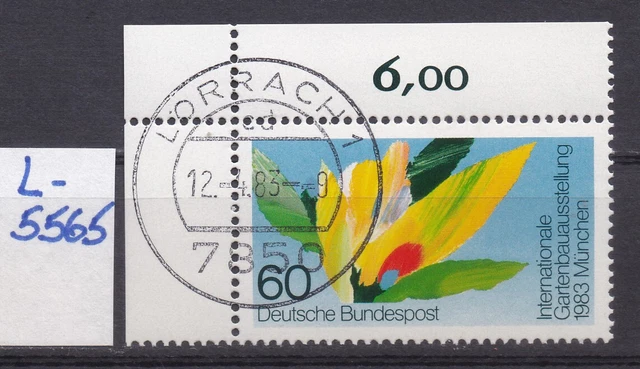 BRD - Mi 1174 - EST Ersttag -  Vollstempel Lörrach - Eckrand - Ecke 1 - L5565