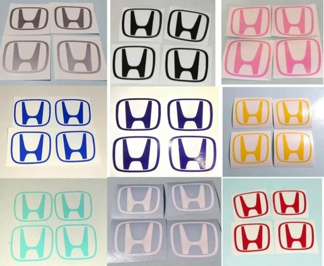 CENTER CAP DECALS For Honda Civic Crx S2000 Accord Acura Integra 9.99