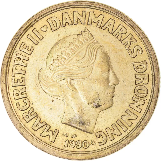 [#1332206] Monnaie, Danemark, 20 Kroner, 1990