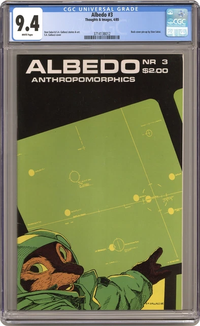 Albedo #3 CGC 9.4 1985 3714138012