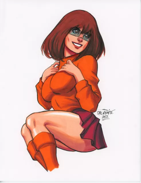 Daphne and Velma Cosplay Print 8.5x11 