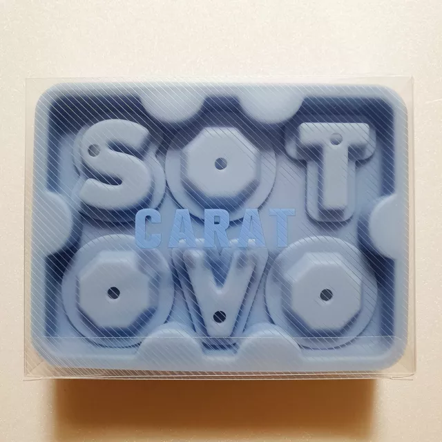 KPOP Idol SEVENTEEN Official Fanclub 4th CARAT Goods : Ice Tray