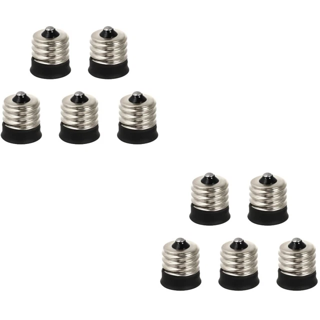 10 pezzi e17 ad adattatori luce e14 convertitore adattatore presa