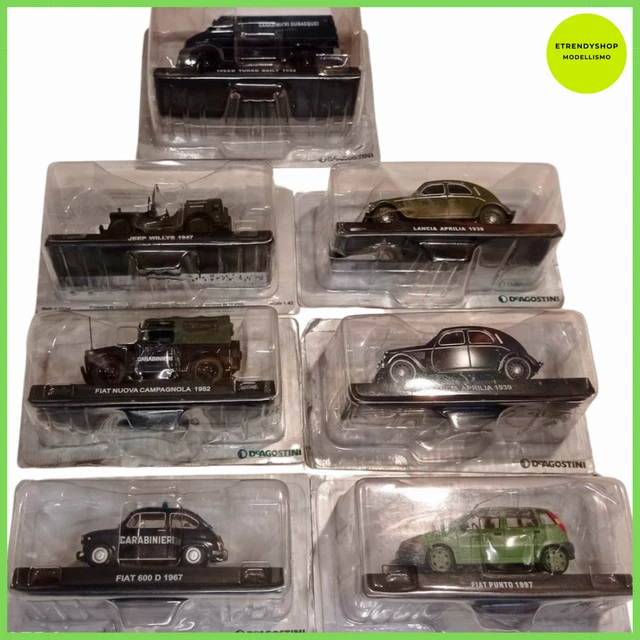 FIAT 500 CARABINIERI - MODELLO IN SCALA 1/43 - COMPLETO DI SCATOLA - KECK'S Café Nature Shop