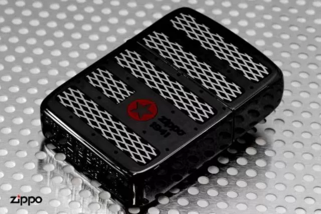 Zippo BK 2-26a 1941 Replica Grill Mesh Black Japan NEW Oil lighter