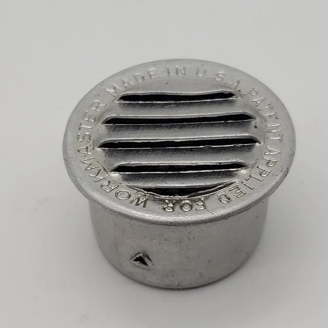 Aluminum Mini Air Vent - Work Master, Soffit, 1 In., 3 Count