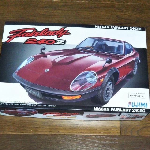 JDM LEGEND CAR MODEL KIT 1972 NISSAN FAIRLADY 240ZG 124 JDM Vintage