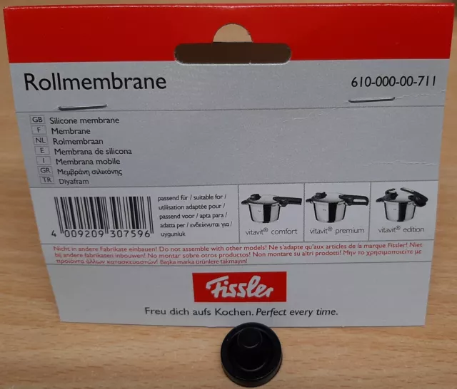 Fissler Rollmembrane für Vitavit® Premium Schnellkochtopf 610-000-00-711