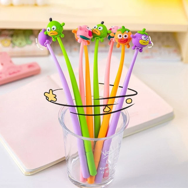 0.5MM CARTOON NEUTRAL Pen Cute Cartoon Silicone Neutral Pen Rocking Pen ...