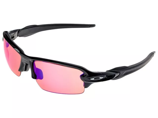 Oakley Flak 2.0 Sunglasses OO9271-12 Polished Black/Prizm Trail Asian