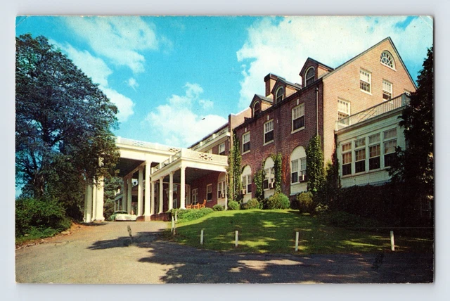 Postcard Virginia Luray VA Mimslyn Motor Inn Motel 1960s Unposted Chrome