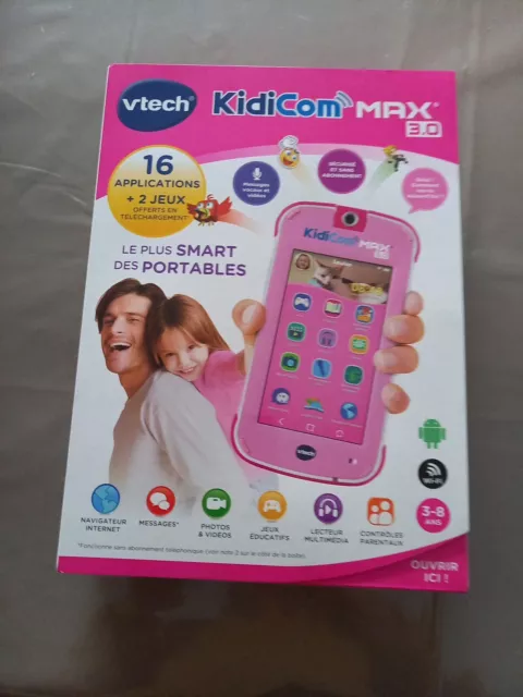 VTECH Kidicom Max Rose – Smartphone Enfant - BSA DESTOCKAGE