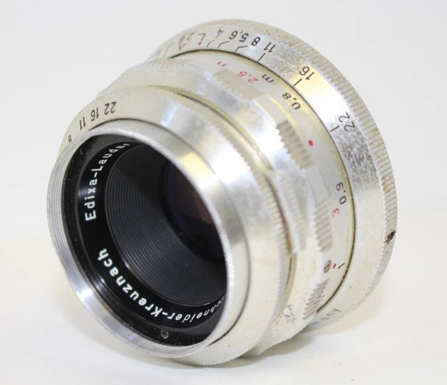 OBJECTIF SCHEIDER-KREUZNACH 50 mm f/2,8 Edixa-Laudar sur monture M42