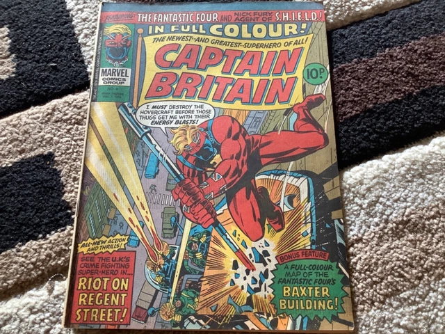 1 - 39 CAPTAIN BRITAIN MARVEL UK COMICS 1976-77 & #8 PSYLOCKE Betsy Braddock 9