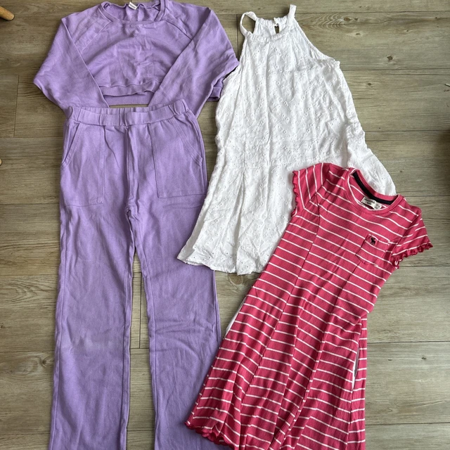 Girls clothes bundle Abercrombie Dresses, Shein set age 11-12