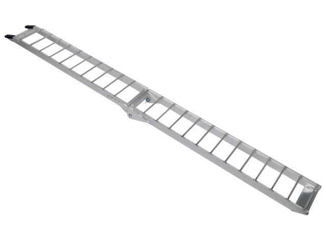 Moose Racing Aluminum Straight Folding Ramp Silver 8” W X 84” L (3910-0022)